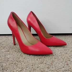 Elegant Red Women's Heels